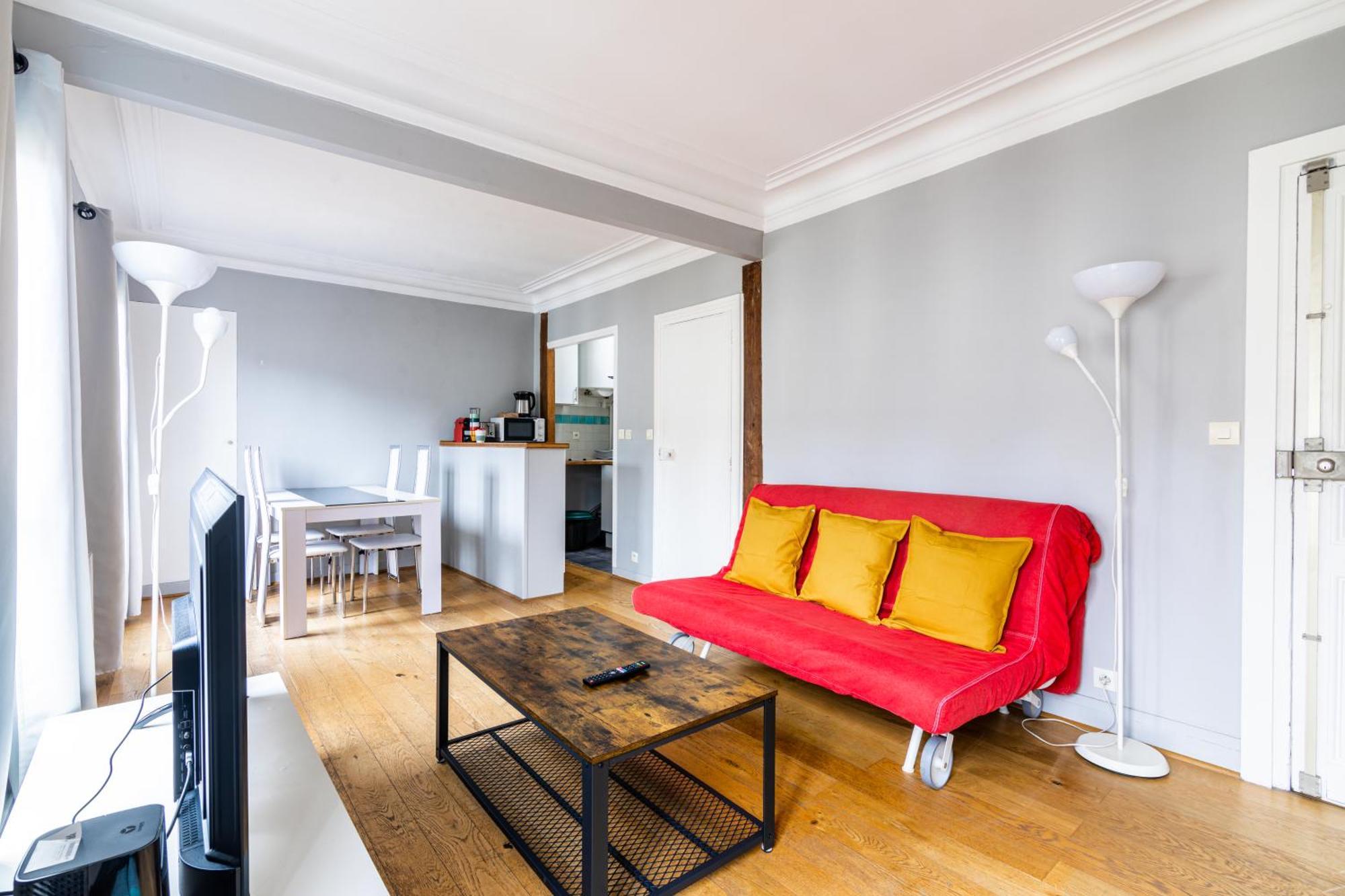 Luxurious 2 Bedroom Tour Eiffel Bourdonnais Free Netflix Paris Bagian luar foto